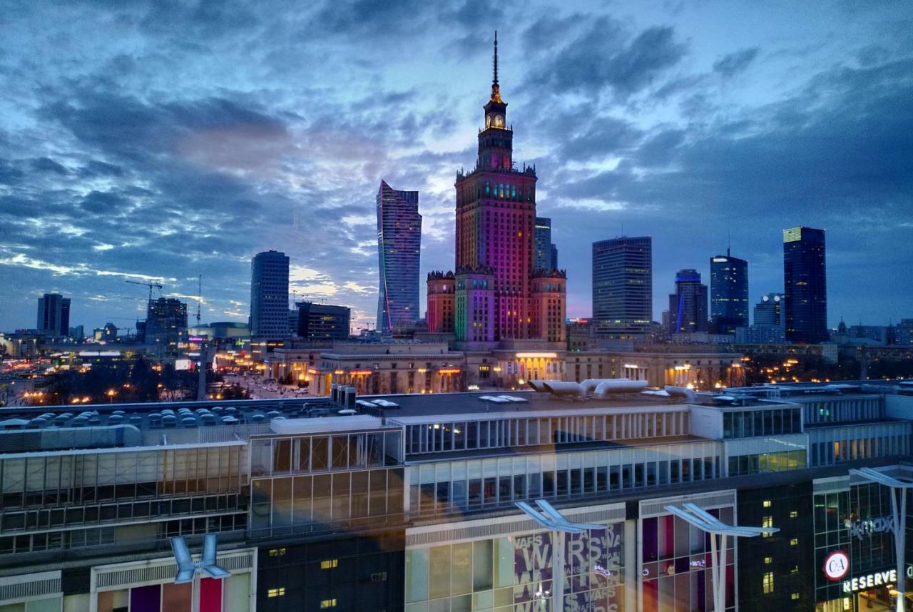 Apartament Widok Centrum Leilighet Warszawa Eksteriør bilde