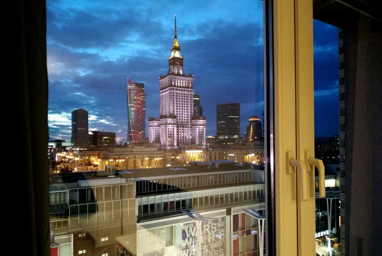 Apartament Widok Centrum Leilighet Warszawa Eksteriør bilde
