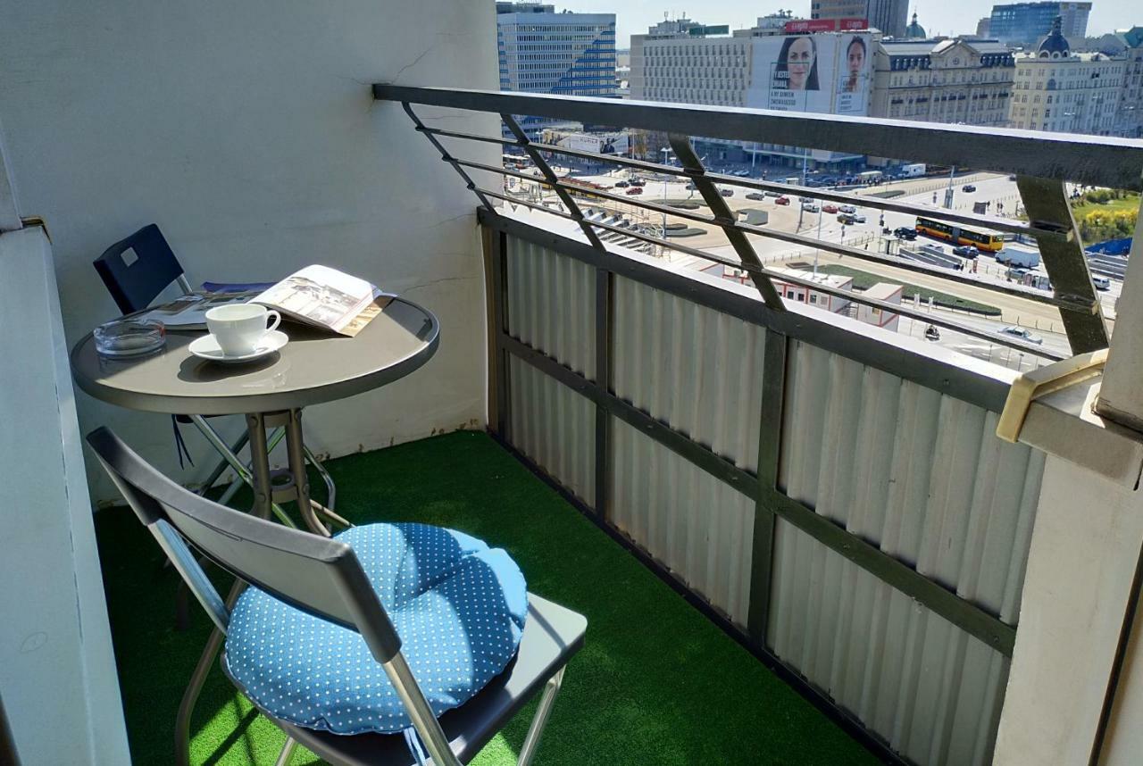 Apartament Widok Centrum Leilighet Warszawa Eksteriør bilde